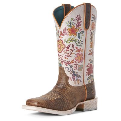 Ariat Circuit Savanna - Western Laarzen Bruin / Wit Dames - 24680-265